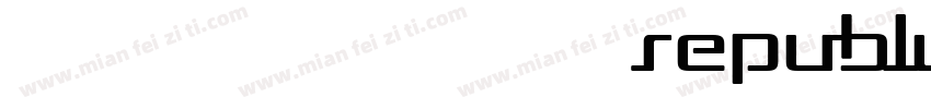 当前位置 首页 英文字体 正文 Republika II Exp字体转换